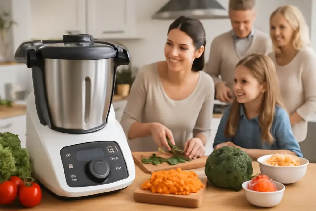 Robot da cucina multifunzione per famiglie numerose: ottimizza le preparazioni in meno tempo