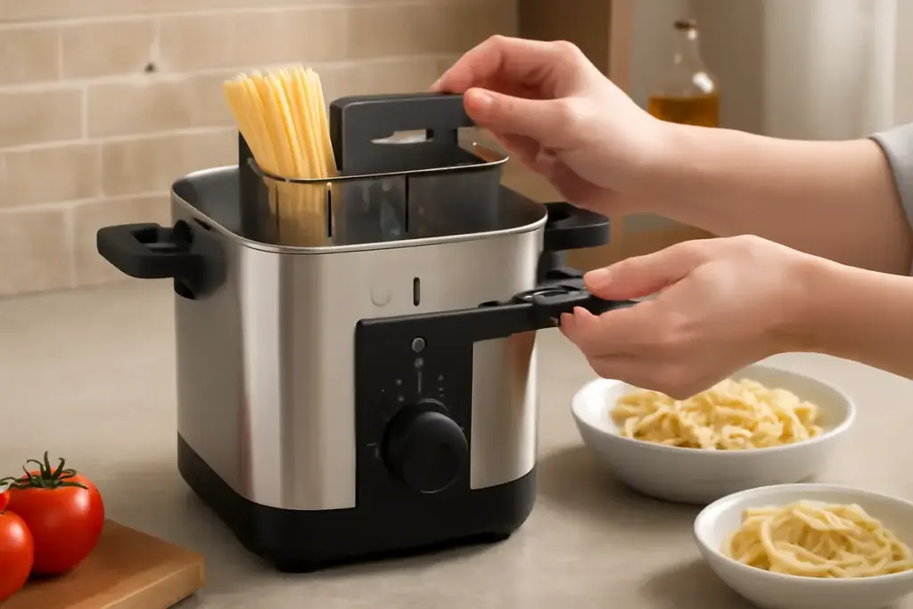 Cuocipasta elettrico casalingo: perché scegliere la capacità regolabile garantisce cotture perfette
