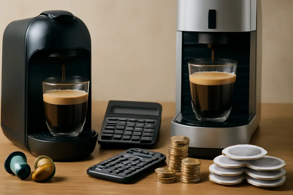 Qual è la differenza reale tra macchina del caffè a capsule e a cialde? Il risparmio che nessuno calcola nei consumi