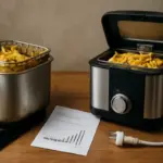 Friggitrice tradizionale contro friggitrice elettrica: valutare il consumo nascosto che influisce sulla bolletta