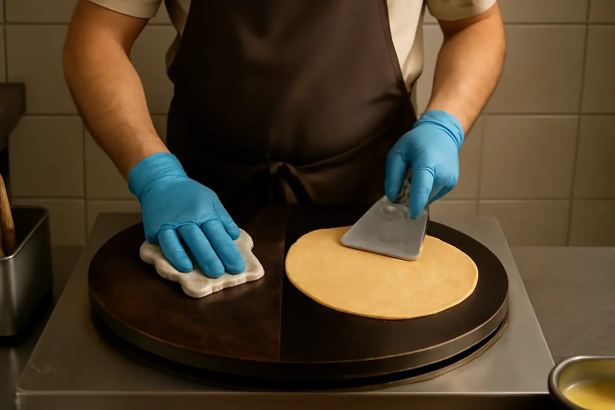 Manutenzione della piastra per crepes: i vantaggi di una pulizia regolare che non si vede ma si sente