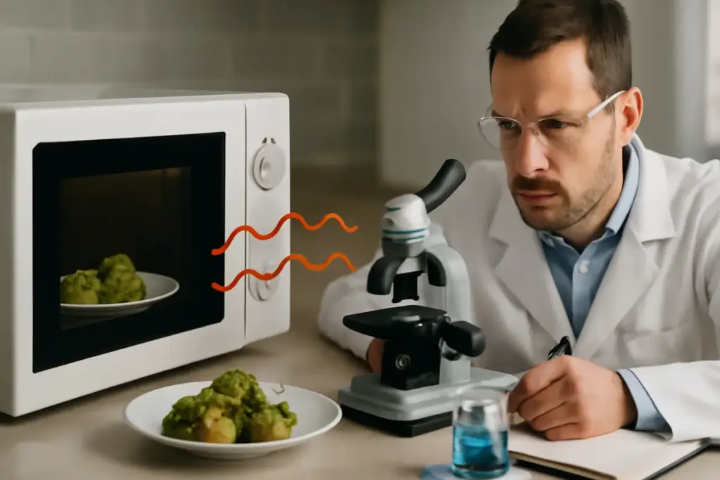 È vero che il forno a microonde altera la struttura degli alimenti? Scopri la spiegazione scientifica e come evitare errori