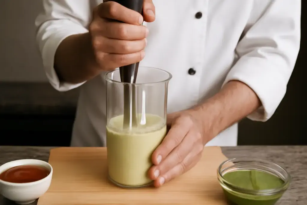 Frullatore a immersione per salse lisce: la tecnica degli chef spiegata passo dopo passo