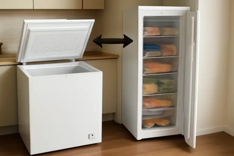 Come funziona il congelatore a pozzetto rispetto a quello verticale? I motivi pratici per cui conviene uno sull’altro in cucina
