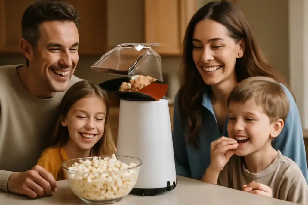 Scegliere una macchina per popcorn senza grassi aggiunti: il beneficio sorprendente per tutta la famiglia