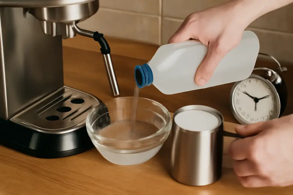 Decalcificare la macchina per il latte caldo: la tempistica giusta per mantenere la schiuma sempre perfetta